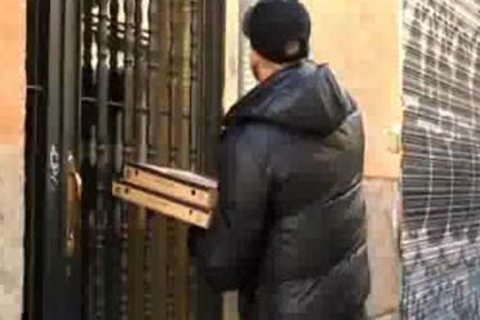 slutty bushy Pizza twink bonks