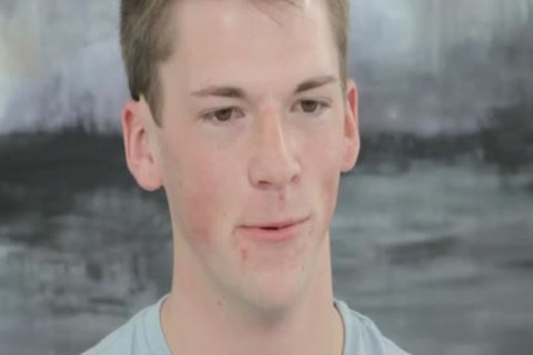 Brent Rivers poked By Creepy homo Castings