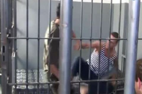 Military Prison And His serf