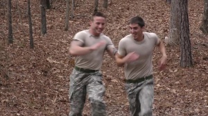 Drill The Sergeant - Damien Kyle and Tanner Tatum Hunk pound