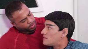 Star Trek : A gay XXX Parody - Micah Brandt & Jordan Boss ass Hump