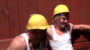 Daddy's Workplace - Brad Kalvo, Tom Faulk ass poke
