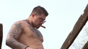 Desert Hideaway - Ryan pounds with Pierce Paris ass invasion