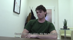 Czech lad banged up and had to pound for cash