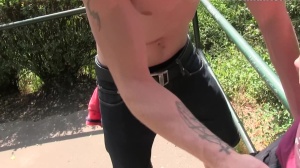 Sportive Czech amateur in reality pov painfully