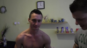 Two straight boyz in a hotel room reality poke