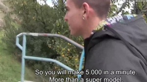handsome boy reality fuck in the bushes