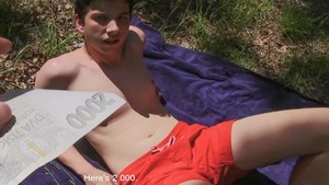 sexy teens starring in a steamy 3some with a rando