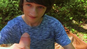 avid emo lad takes a bulky ramrod in his taut butthole