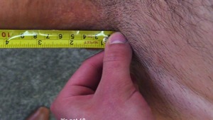 Well-endowed bottom with awful ears receives poked