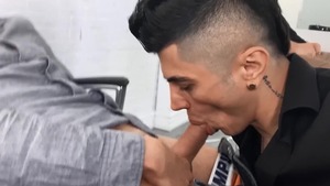 men In Public 47 - Barbershop - American First Time