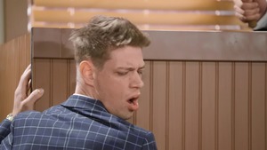 Fuckbit: Courtroom - Jackson Traynor with Michael DelRay American Hook up