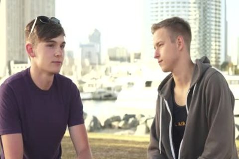 Our Very Own blonde Teenage lad dildo - Finn & Noah