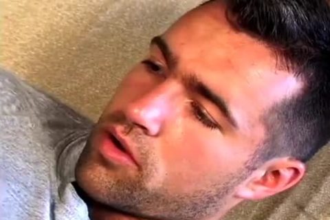 'homo Rosebud a-hole nailing Session With bushy Hunk'