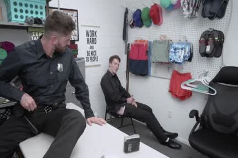 'Straight Security Officers drilling Each Other'