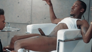 NoirMale.com: Black hair Adrian Hart doggy fuck