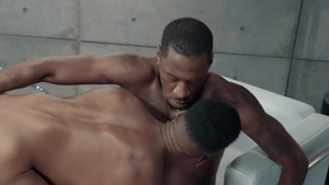 NoirMale.com: Black hair Adrian Hart doggy fuck
