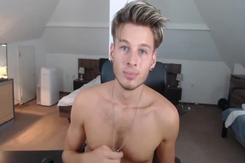 Blond fellow With Large penis webcam