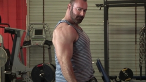Dylan Lucas: Hairy Brad Kalvo rimming scene