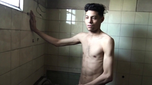 Latin Leche - Danny wearing suit slurp teasing