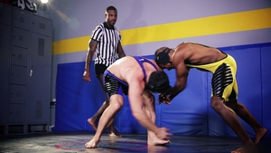 Fetish Force: Intense Mat Action with Three Dicks