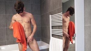 Maskurbate: Andrew Lewix got slammed hard