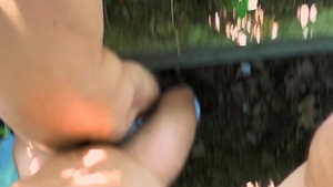 CzechHunter.com - Hunter spit outdoors