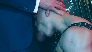 MenatPlay - Hairy Bruno Max condom ass fingering in club