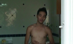 GayAsianNetwork - Asian Yo fucks with huge dildo