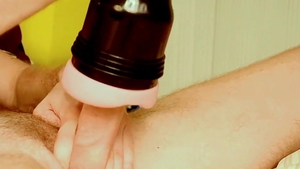 FetishMen - Ginger Cal Parker first time pumping in shower