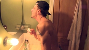 americanmusclehunks: Unleashing His Cream on You