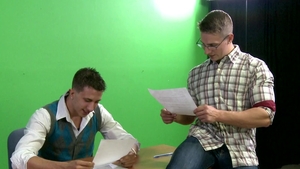 Circle Jerk Boys: Newscasters break more than news