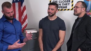 Family Dick: Shane and His Daddy Make Teacher's Backside Cum