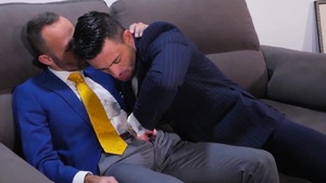 menatplay: Wet Pinstripes, Champagne, and Andy's Open Hole