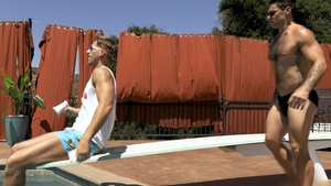 Next Door Originals: Kissing Nic Sahara Through Wet Danger