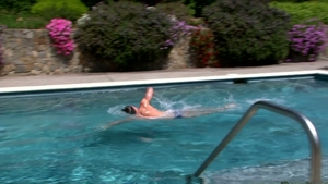 Next Door Male: Swimmer's Shower Serenade for One